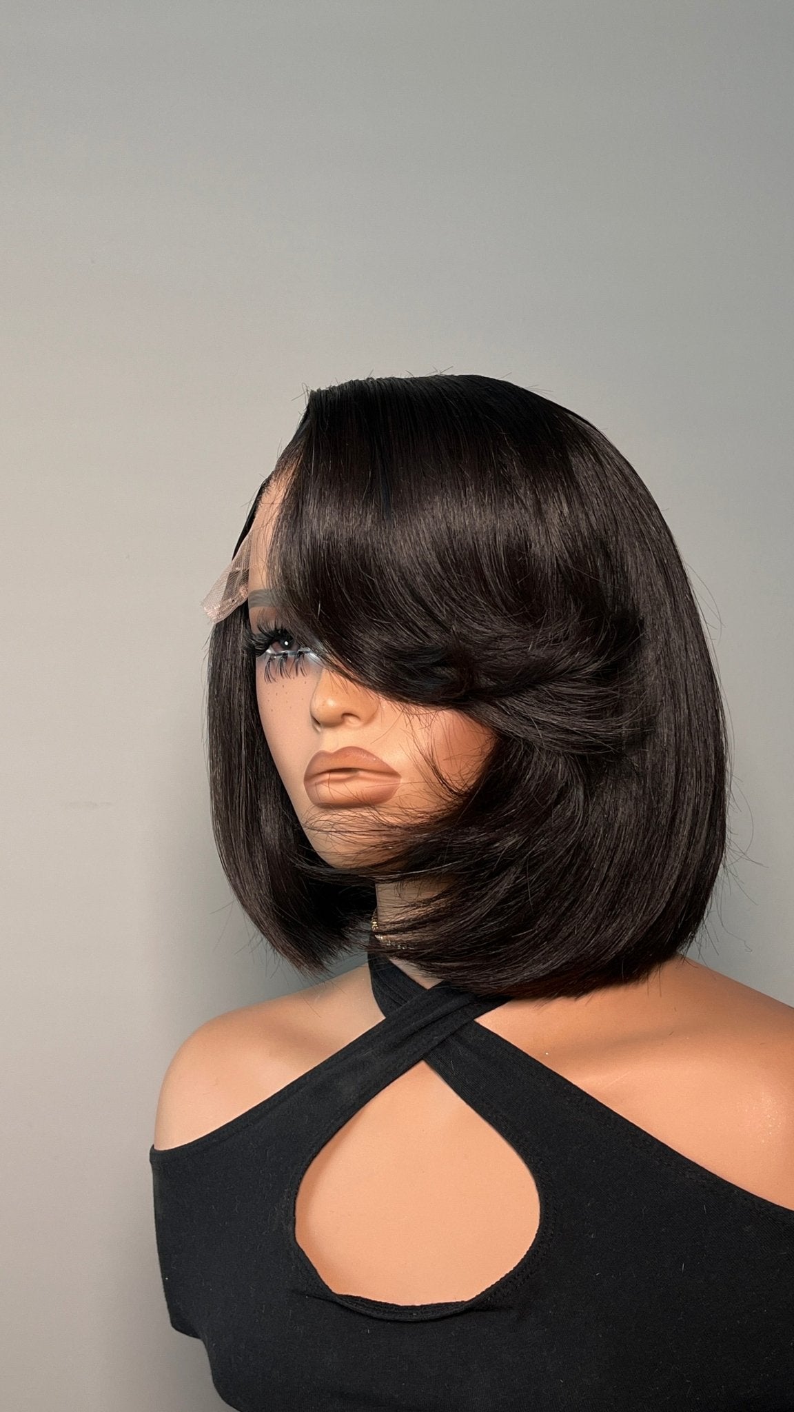 5x5 HD Lace Right Side Closure Bob Wig - Siren