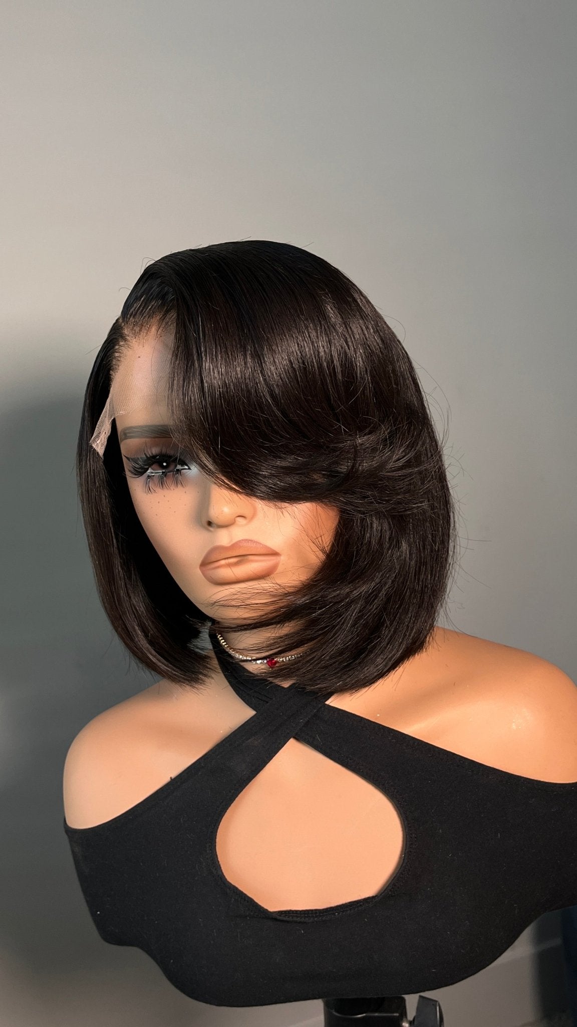 5x5 HD Lace Right Side Closure Bob Wig - Siren