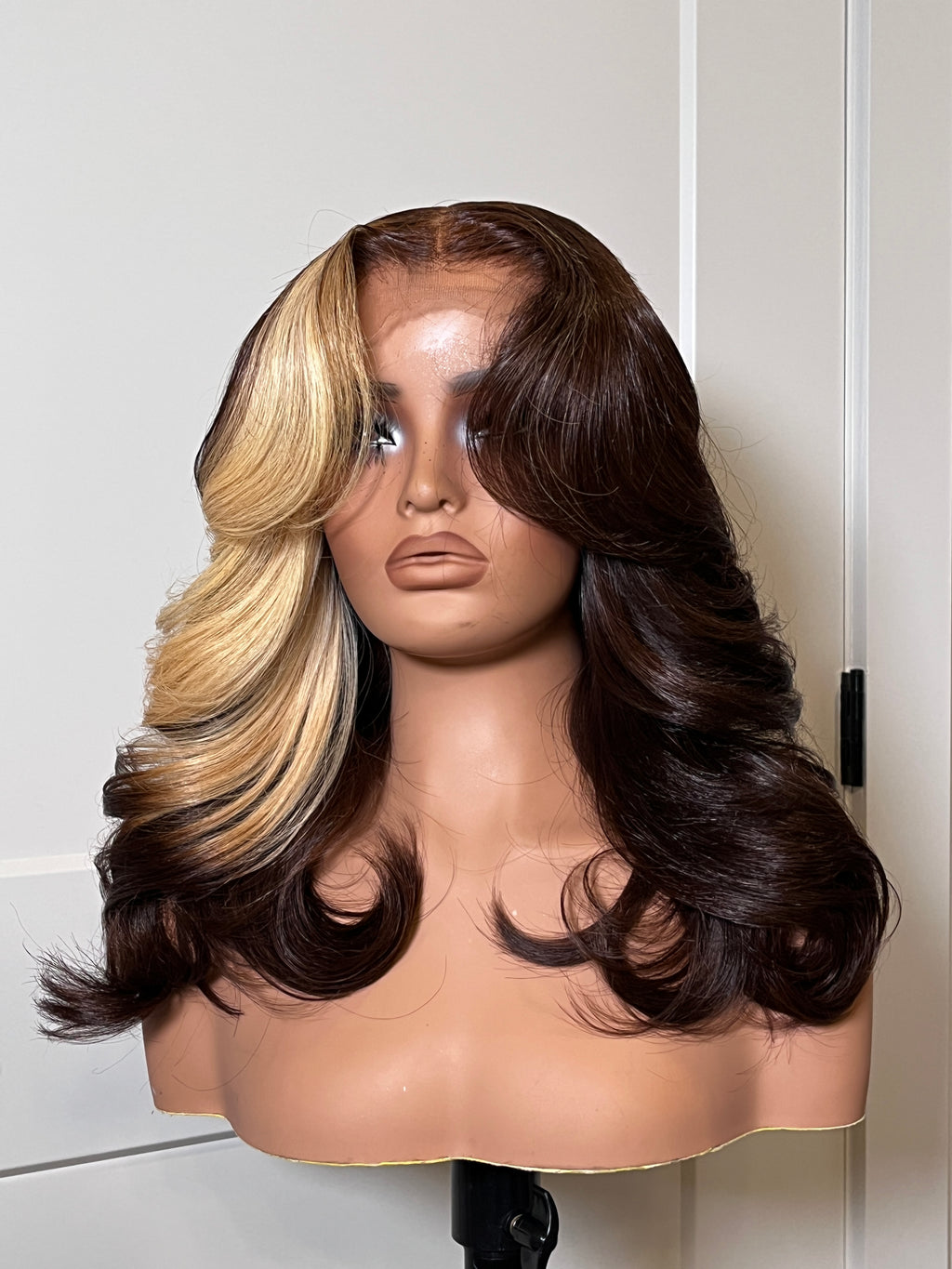 Whipped Mocha | 5x5 HD Lace Brown Blonde Wig Layered With Curls (Coming Soon)