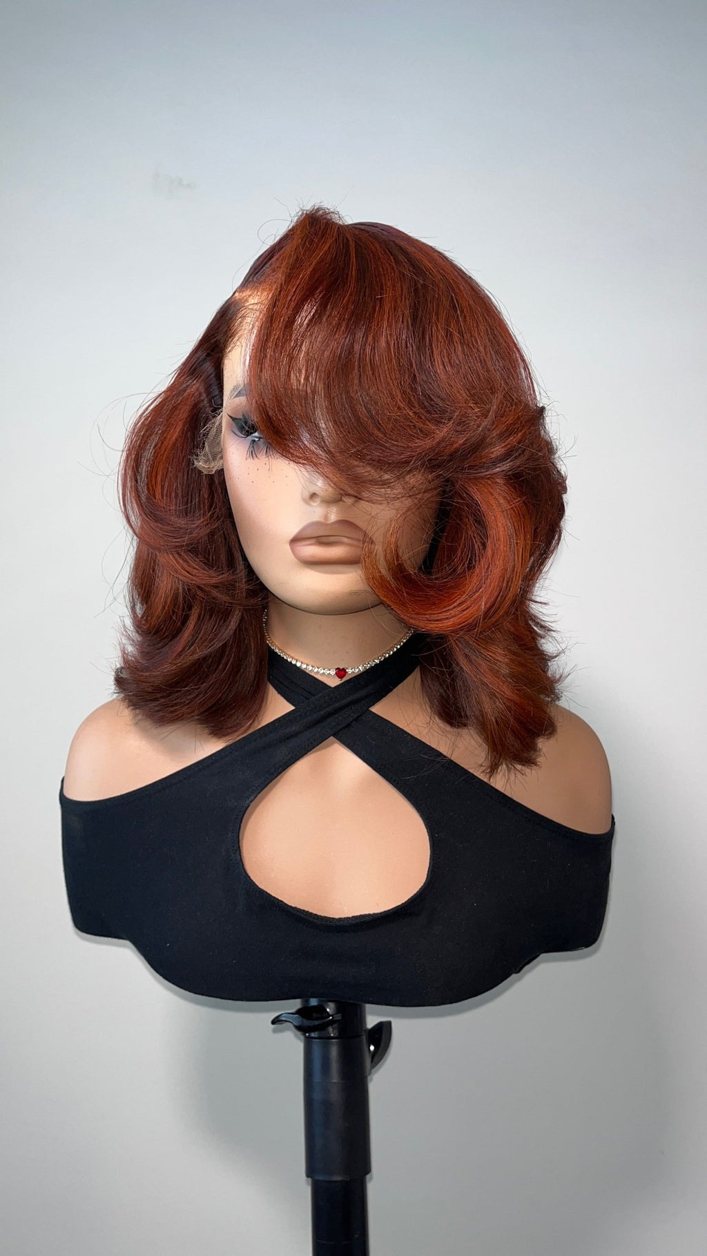 Harvest | ginger auburn dimensional layered 6x6 closure bob wig (Coming Soon) - Siren